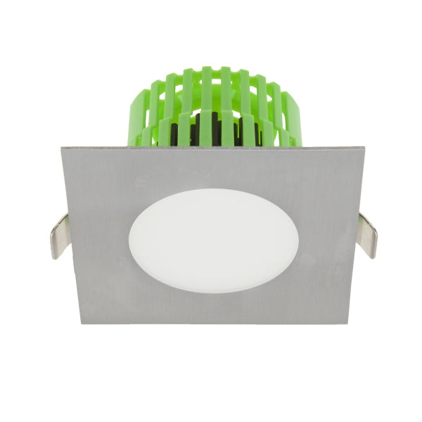 Downlight Sq Flat 13W WW UID Dri Dim 350mA CC Br Alu