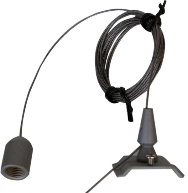 1Circuit Track Cable Suspension 3m Silver