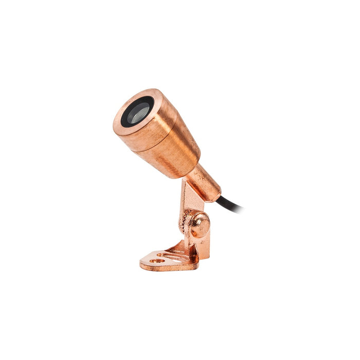 Ext Spot 3W Mini Spot Surface Mount 2700k Copper