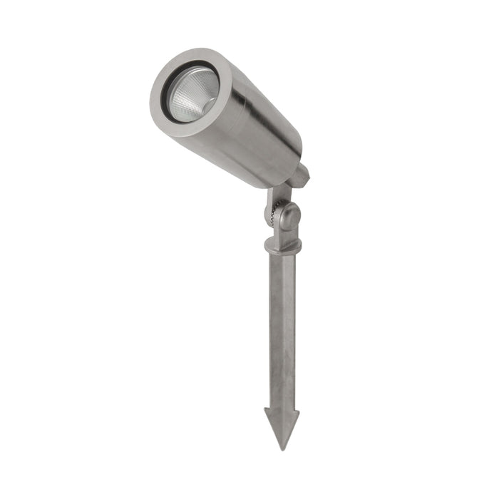 Ext Spot 7W Mini Spike 2700K IP67 Dim S/Steel