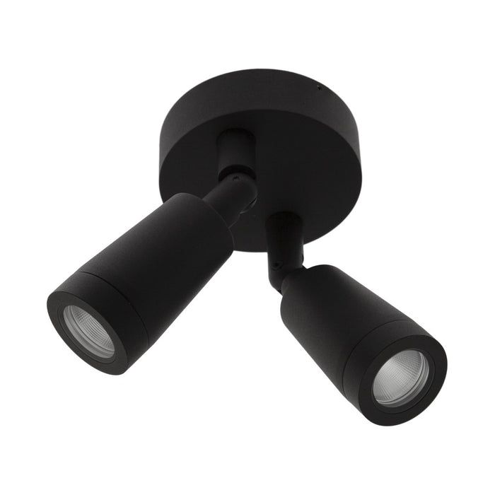 Mariner II Twin Spot Tilt/rotate Black 2x 9W 240V 2700k