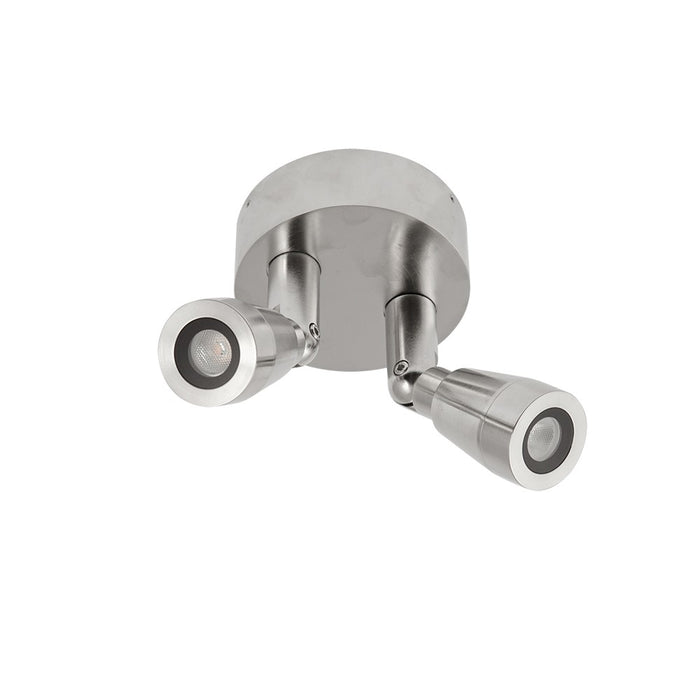 Mariner II Spot Mini Tilt/Rotate S/Steel 2x 4W 240V 2700k