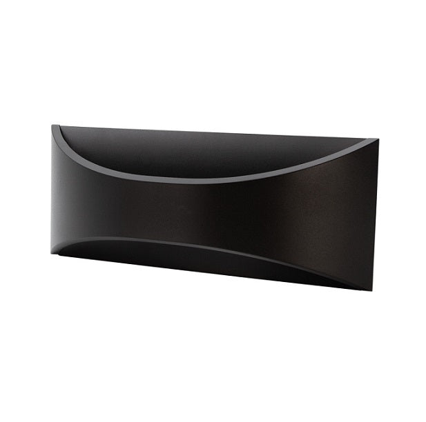 Ext Satellite II Wall 12W 240V Black/Black