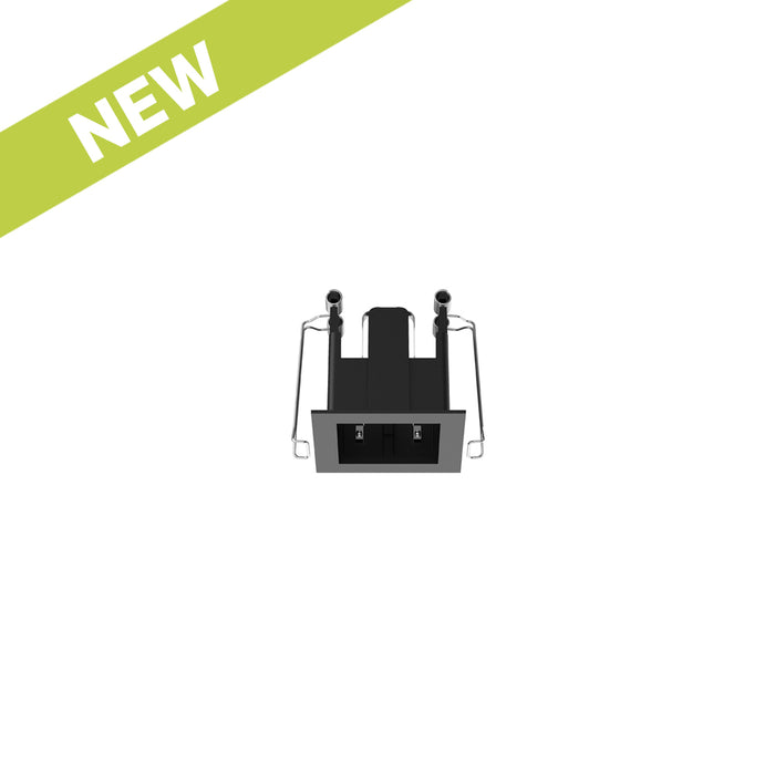 Cevon Recessed Frame Square for M41 Module Black