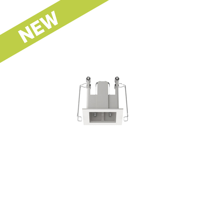 Cevon Recessed Frame Square for M41 Module White