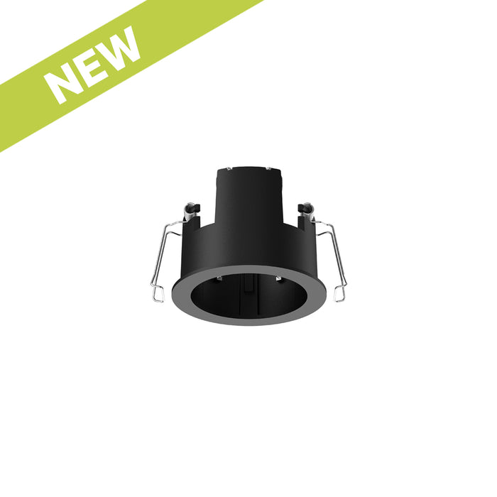 Cevon Recessed Frame Round for M60 Module Black