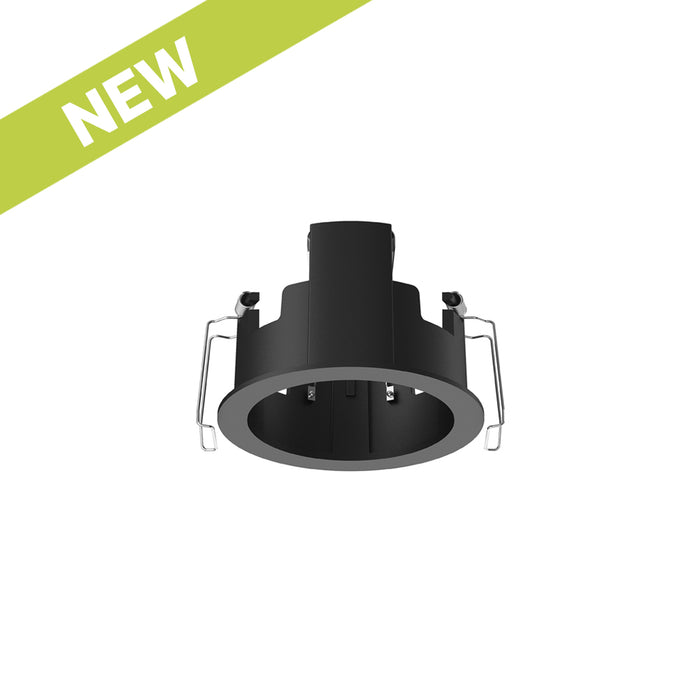 Cevon Recessed Frame Round for M80 Module Black