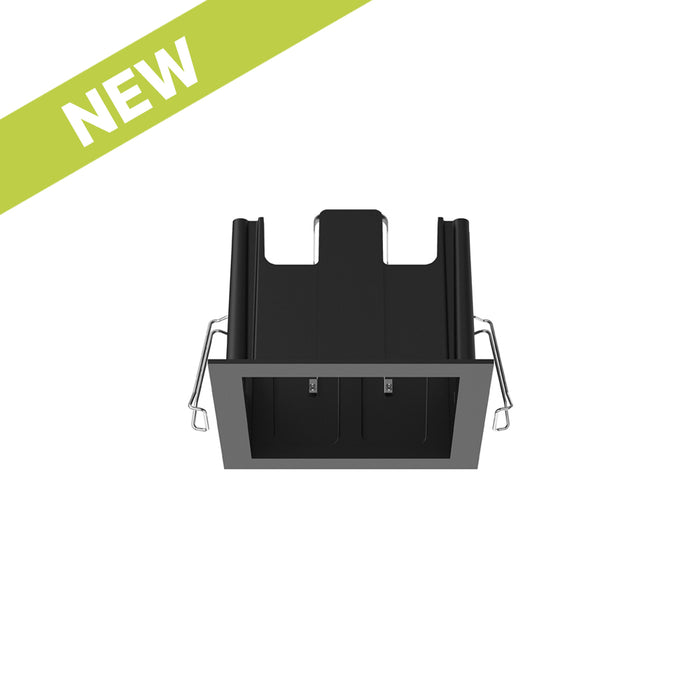 Cevon Recessed Frame Square for M81 Module Black