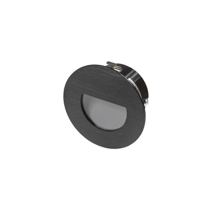 Stair Tread Round 1.2W 350mA CC Rec Black