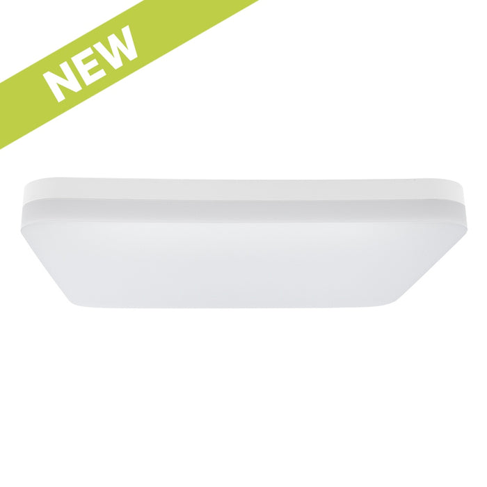 Slice Square LED 28W/38W 400mm 3K/4K White IP54