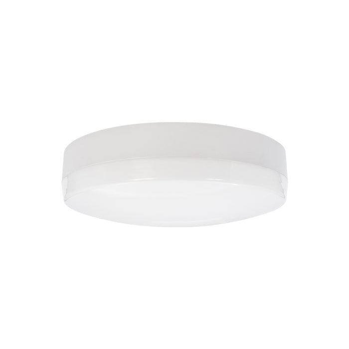 Ceiling Button 9W 3k/4k 260mm Small IP54 White