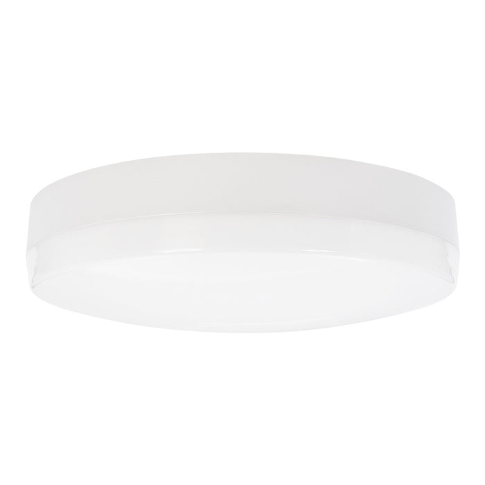 Ceiling Button 25W 3k/4k 400mm Large IP54 White & Sensor