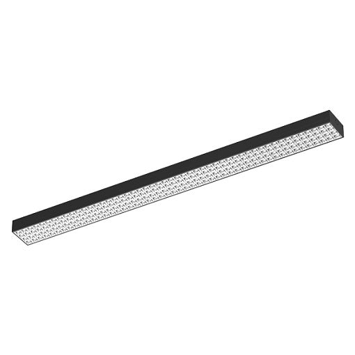 Batten LED 35-50W 3k/4k 5ft Joinable Multi Funct Black