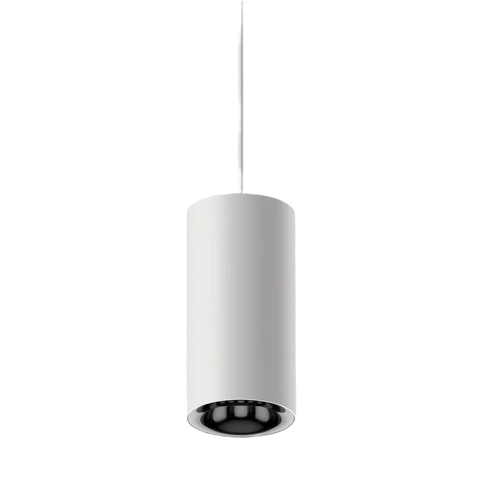 Cevon T23 Dark Art Pendant Spot 9W 3k 40Deg White HG Black