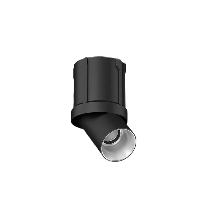 Cevon T13 Dark Art Spot Adj 6.5W 3k 55Deg Black Silver