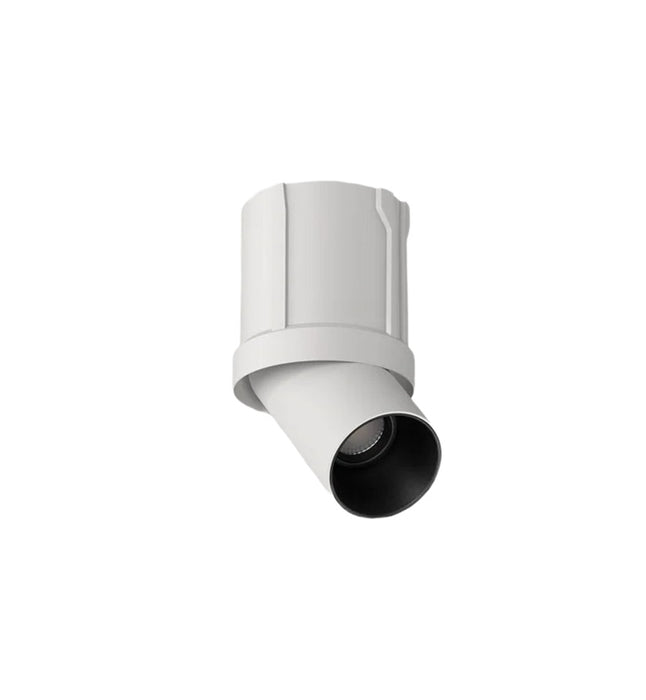 Cevon T13 Dark Art Spot Adj 6.5W 3k 55Deg White Black