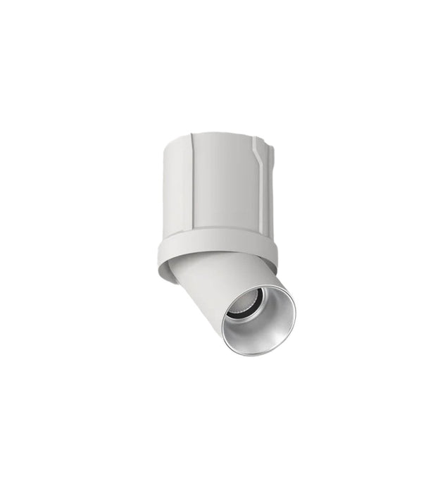 Cevon T13 Dark Art Spot Adj 6.5W 3k 55Deg White Silver