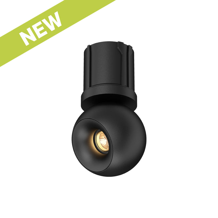 Cevon T15 Dark Art Spot Adj 9W 3k 55Deg Black