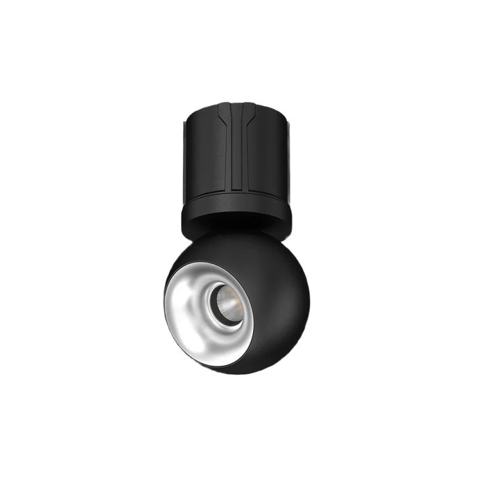 Cevon T15 Dark Art Spot Adj 9W 3k 55Deg Black Silver