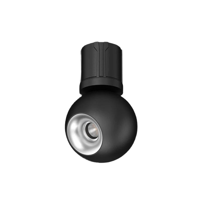 Cevon T16 Dark Art Spot Adj 12W 3k 55Deg Black Silver