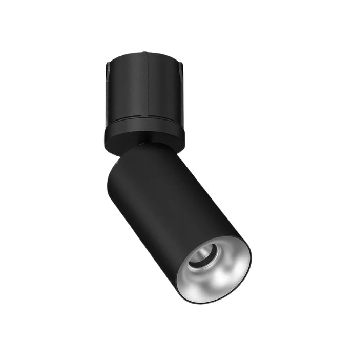 Cevon T19 Dark Art Spot Adj 12W 3k 45Deg Black Silver