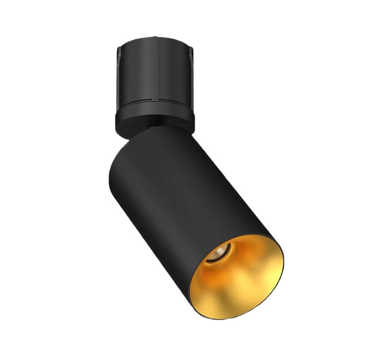 Cevon T19-XL Dark Art Spot Adj 17W 3k 500mA 45Deg Black Gold