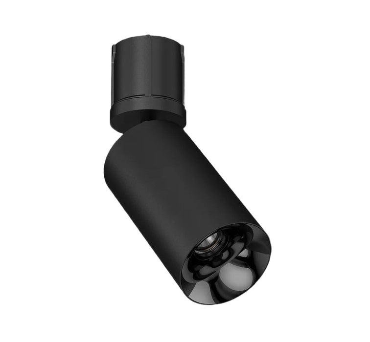 Cevon T19-XL Dark Art Spot Adj 17W 3k 500mA 45Deg Blk HG Blk