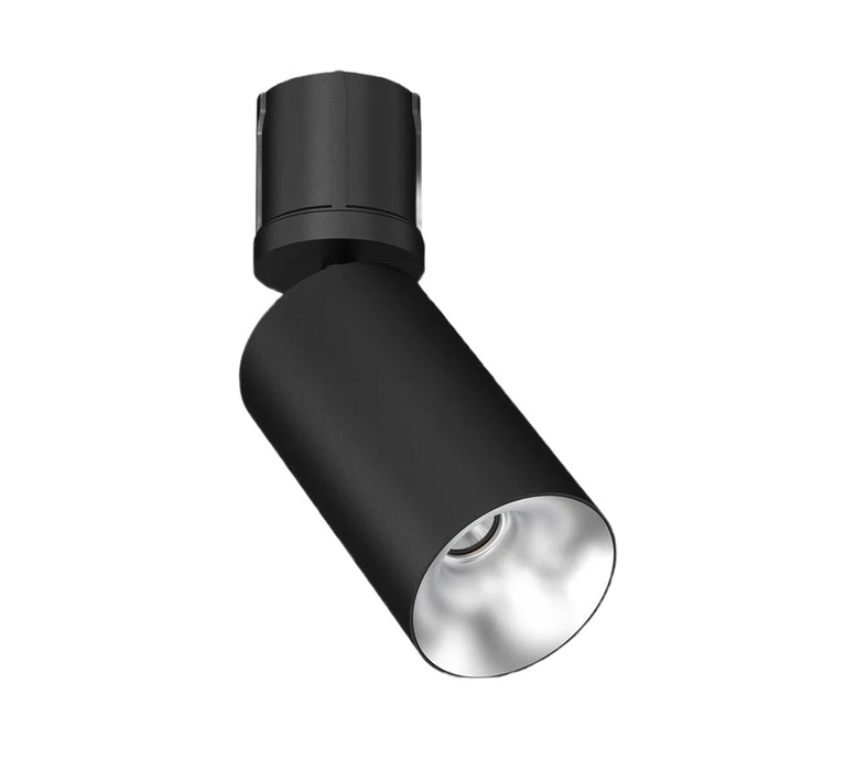 Cevon T19-XL Dark Art Spot Adj 17W 3k 500mA 45Deg Blk Silver