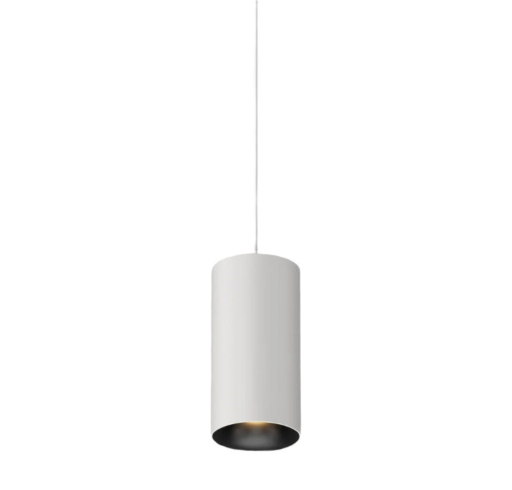 Cevon T23 Dark Art Pendant Spot 12W 3k 45Deg White Black