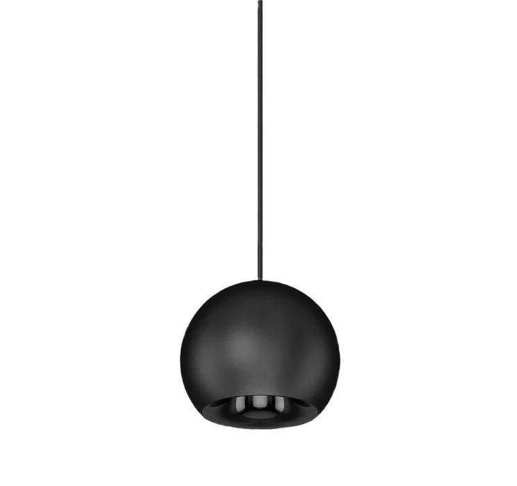 Cevon T25 Dark Art Pendant Spot 9W 3k 55Deg Black HG Black