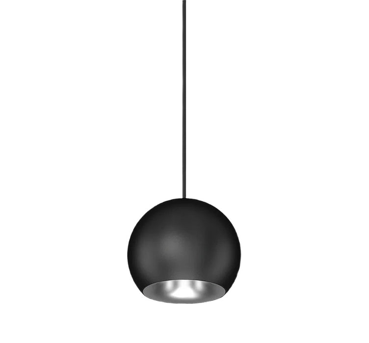 Cevon T25 Dark Art Pendant Spot 9W 3k 55Deg Black Silver