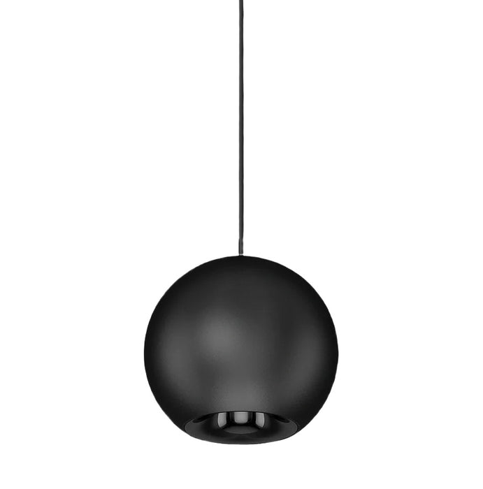 Cevon T26 Dark Art Pendant Spot 12W 3k 55Deg Black HG Black