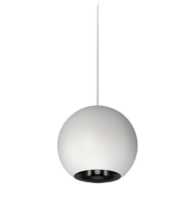 Cevon T26 Dark Art Pendant Spot 12W 3k 55Deg White HG Black