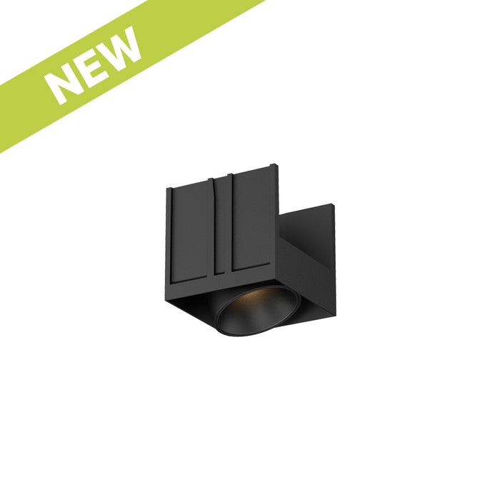 Cevon T1 Dark Art Square Adj 6.5W 27k 180mA 38Deg Black