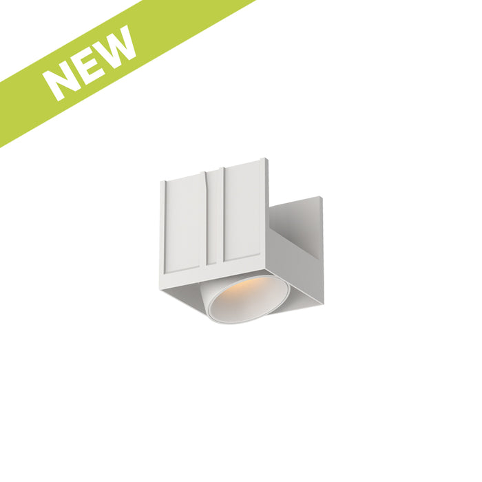 Cevon T1 Dark Art Square Adj 6.5W 27k 180mA 38Deg White