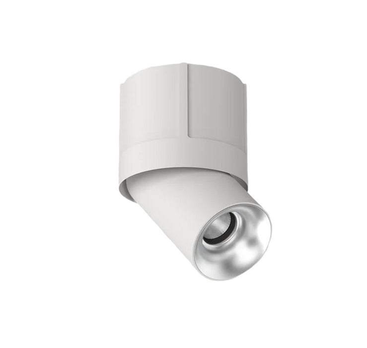Cevon T13 Dark Art Spot Adj 12W 3k 45Deg White Silver