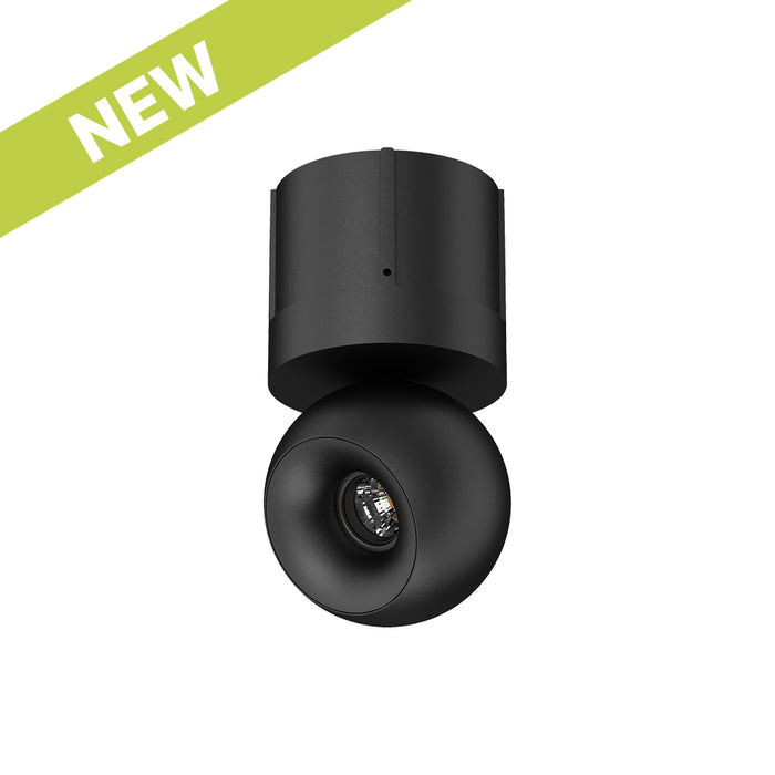 Cevon T15 Dark Art Spot Adj 9W 3k 45Deg Black