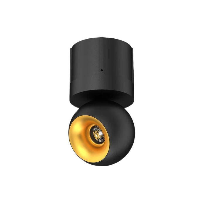 Cevon T15 Dark Art Spot Adj 9W 3k 45Deg Black Gold