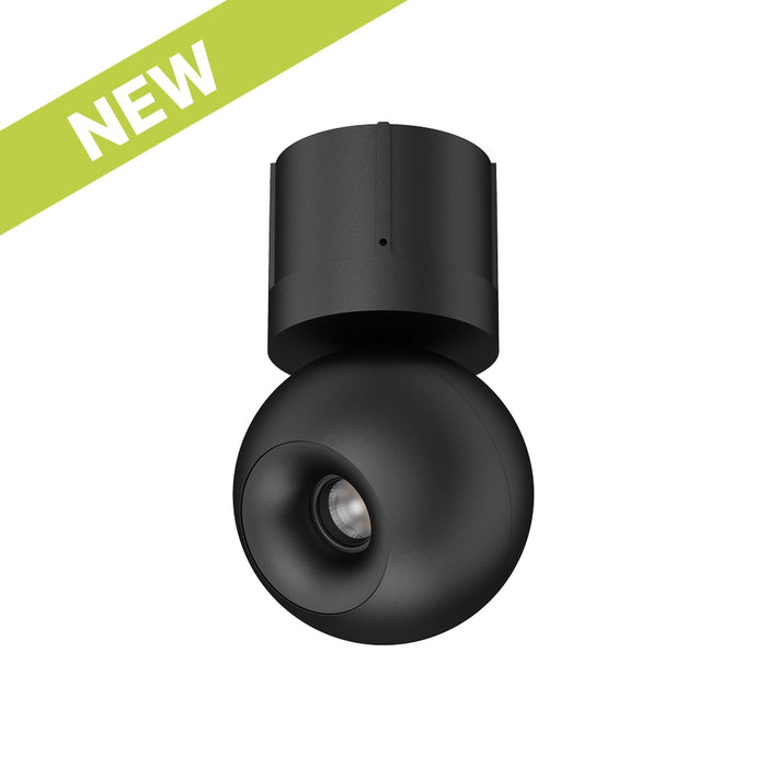 Cevon T16 Dark Art Adj Sphere 12W 27k 45Deg Black