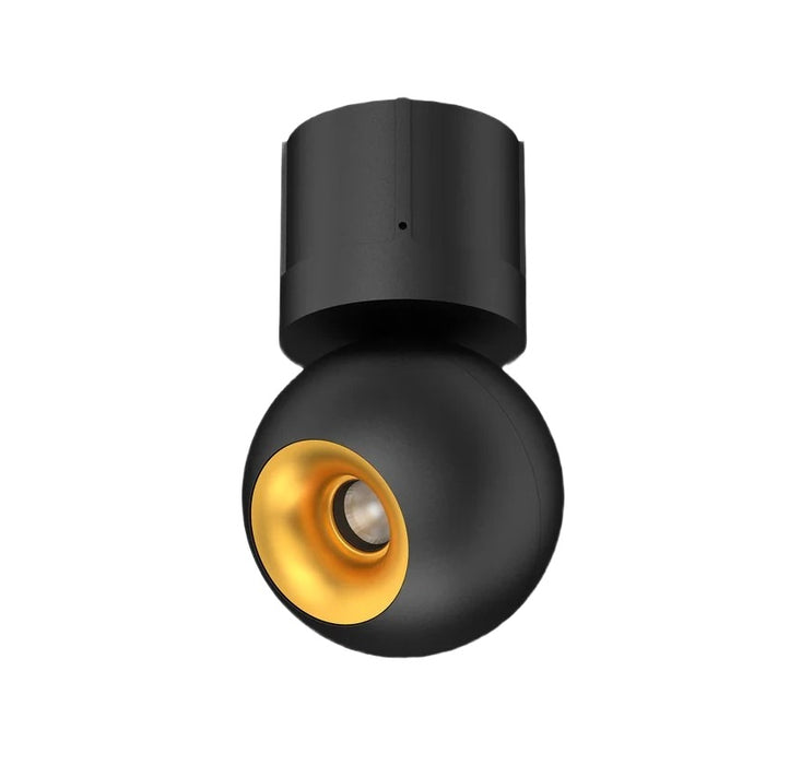 Cevon T16 Dark Art Spot Adj 12W 3k 45Deg Black Gold