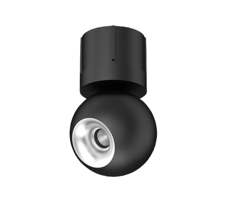 Cevon T16 Dark Art Spot Adj 12W 3k 45Deg Black Silver