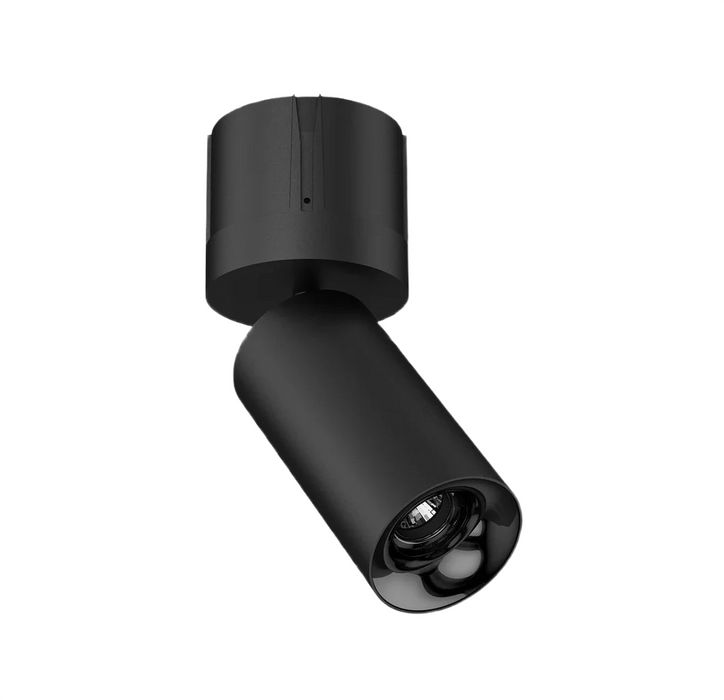 Cevon T18 Dark Art Spot Adj 9W 3k 45Deg Black HG Black