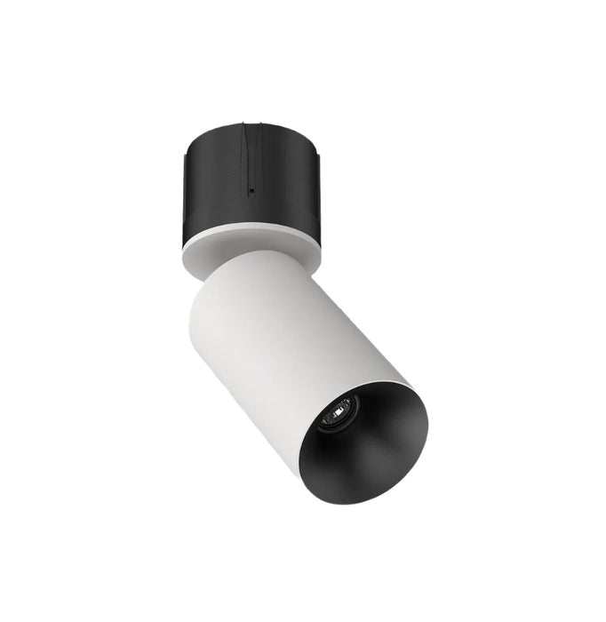 Cevon T19 Dark Art Spot Adj 17W 3k 45Deg White Black