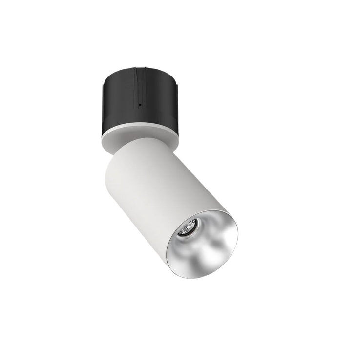 Cevon T19 Dark Art Spot Adj 17W 3k 45Deg White Silver