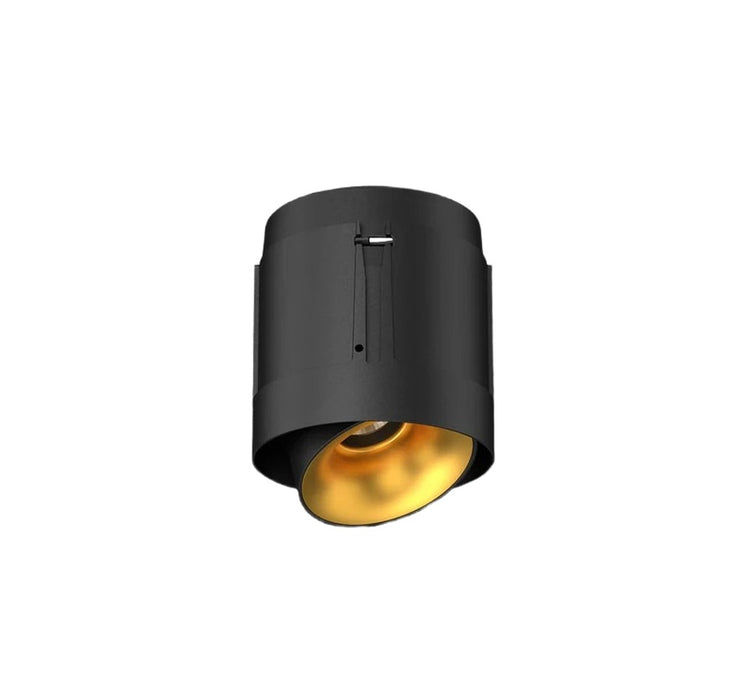 Cevon T1 Dark Art Adj 9W 3k 45Deg Black Gold