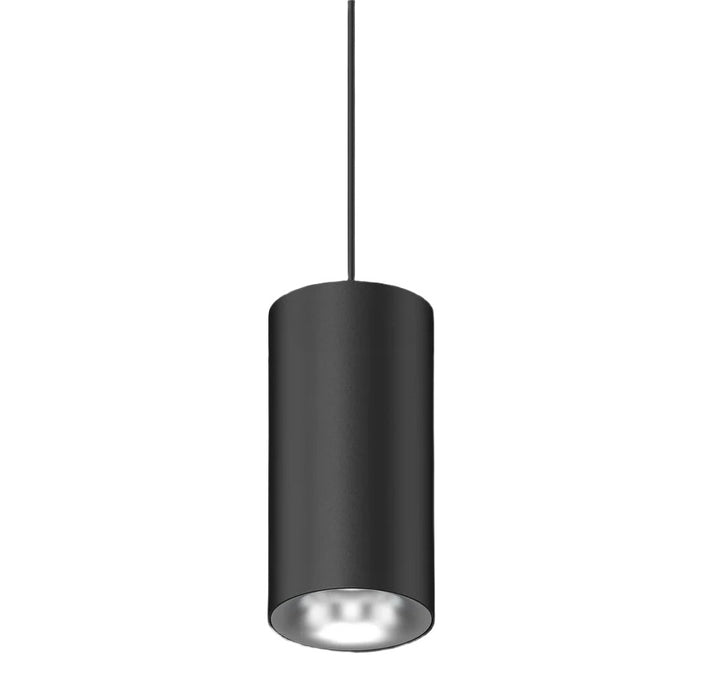 Cevon T22 Dark Art Pendant Spot 12W 3k 45Deg Black Silver