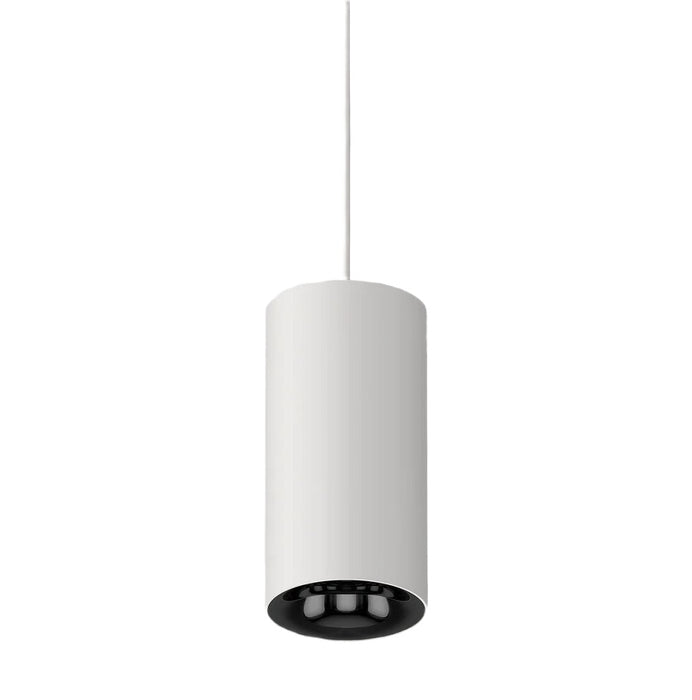 Cevon T22 Dark Art Pendant Spot 12W 3k 45Deg White HG Black