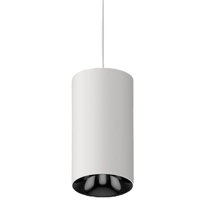 Cevon T23 Dark Art Pendant Spot 17W 3k 45Deg White HG Black