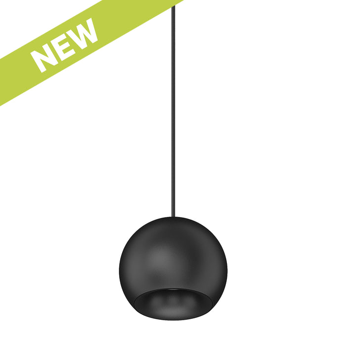 Cevon T25 Dark Art Pendant Spot 9W 3k 45Deg Black