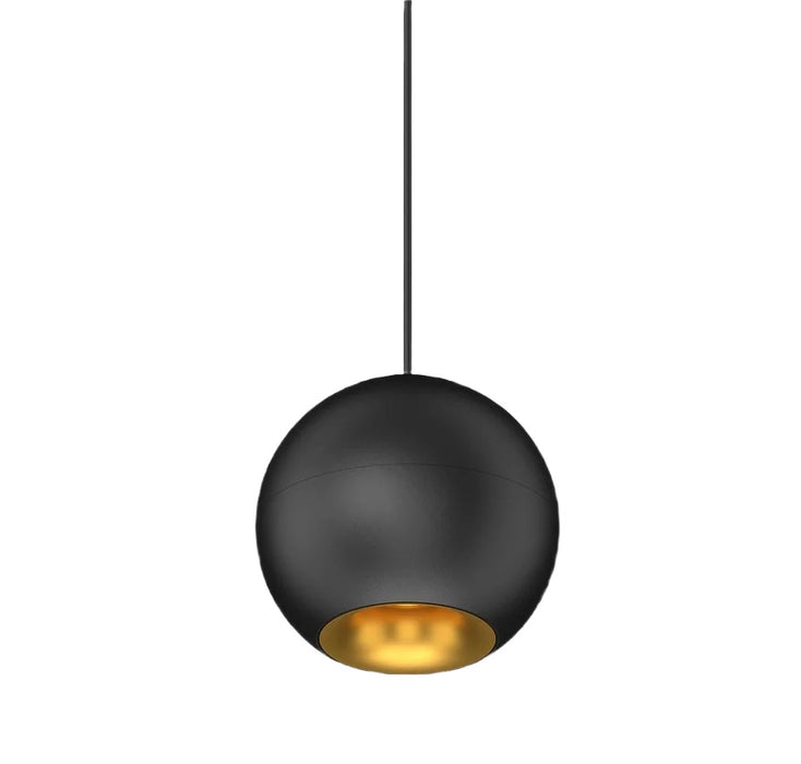 Cevon T26 Dark Art Pendant Spot 12W 3k 45Deg Black Gold